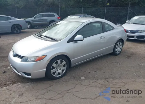 2006 Honda Civic Lx из США, поврежденный, VIN 2HGFG12606H514367